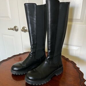 Looks Like Summer Lug Sole Knee High Boots